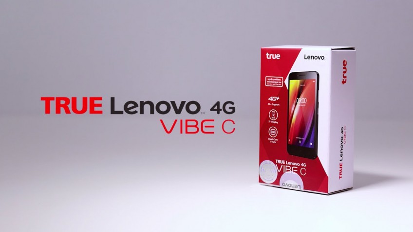 True จับมือ Lenovo เปิดตัว True Lenovo 4G VIBE C สมาร์ทโฟนสเปคแรงราคาประหยัดเอาใจผู้ใช้งานที่ชื่นชอบความคุ้มค่า