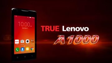 ลูกค้ารายเดือนทรูมูฟ เอช รับฟรี!!! สมาร์ทโฟน TRUE Lenovo A1000